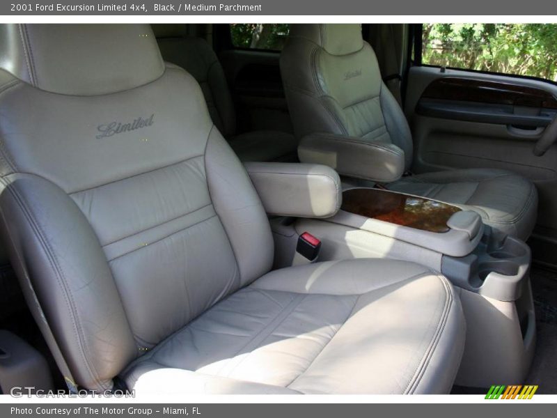 Black / Medium Parchment 2001 Ford Excursion Limited 4x4