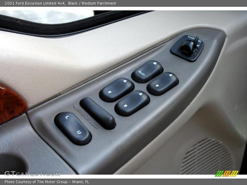 Black / Medium Parchment 2001 Ford Excursion Limited 4x4