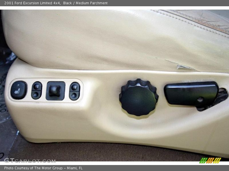 Black / Medium Parchment 2001 Ford Excursion Limited 4x4