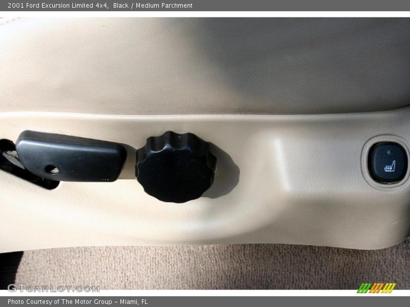 Black / Medium Parchment 2001 Ford Excursion Limited 4x4