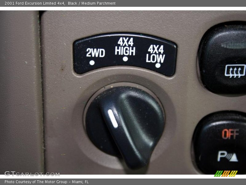 Black / Medium Parchment 2001 Ford Excursion Limited 4x4