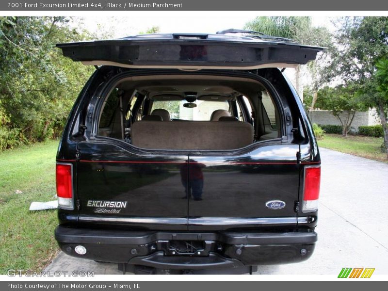 Black / Medium Parchment 2001 Ford Excursion Limited 4x4