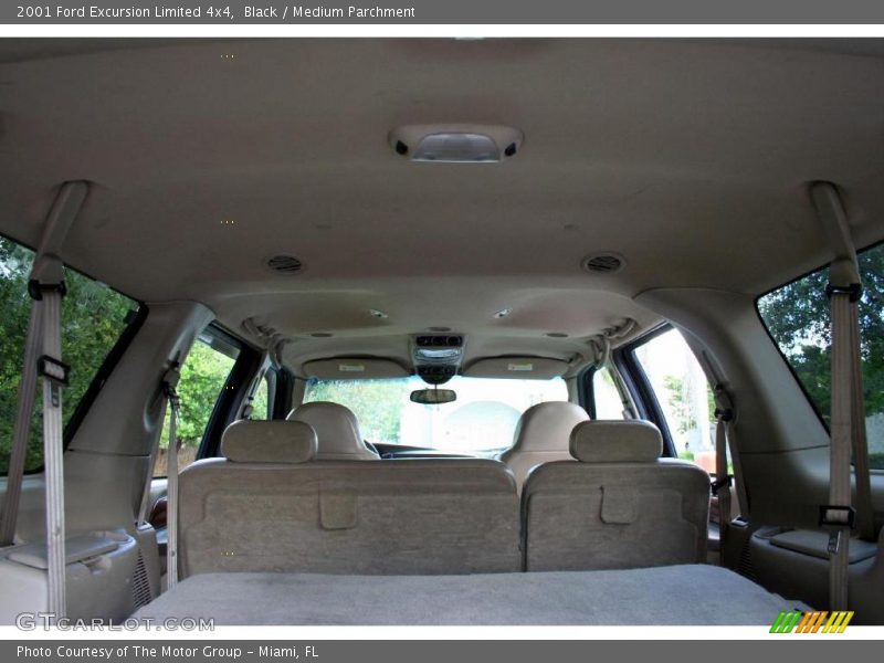 Black / Medium Parchment 2001 Ford Excursion Limited 4x4