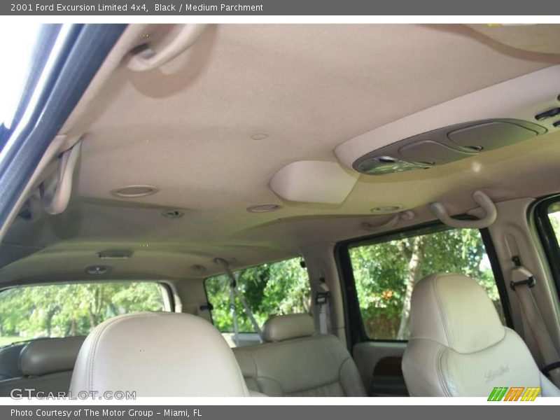 Black / Medium Parchment 2001 Ford Excursion Limited 4x4