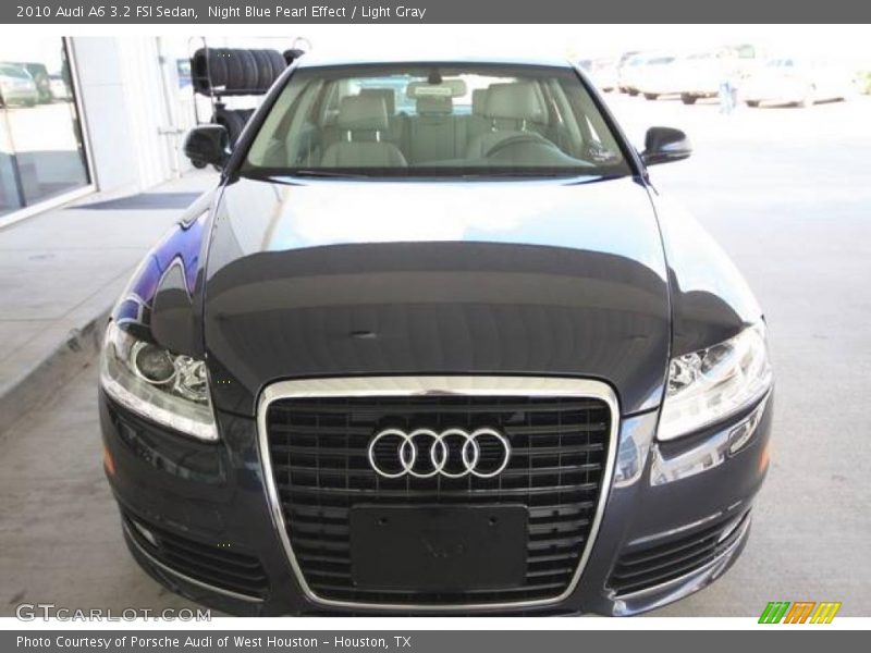 Night Blue Pearl Effect / Light Gray 2010 Audi A6 3.2 FSI Sedan