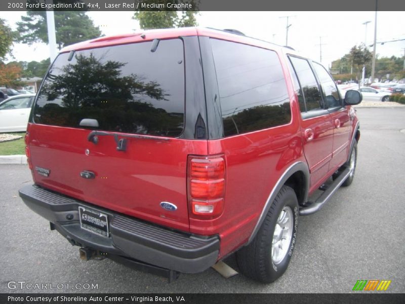 Laser Red / Medium Graphite 2002 Ford Expedition XLT 4x4