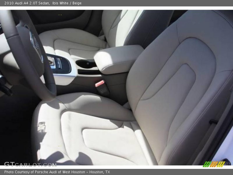 Ibis White / Beige 2010 Audi A4 2.0T Sedan
