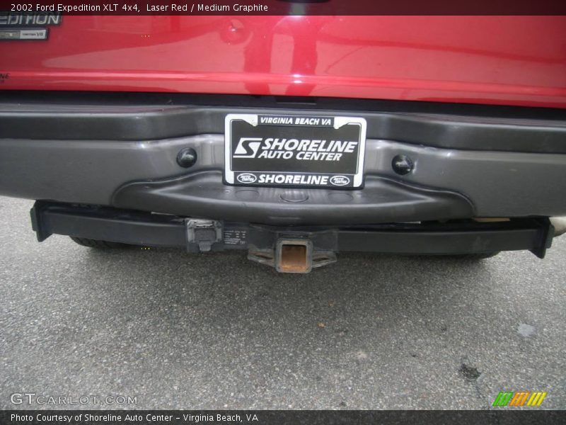 Laser Red / Medium Graphite 2002 Ford Expedition XLT 4x4
