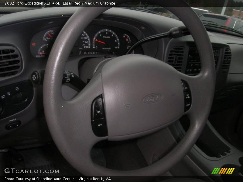 Laser Red / Medium Graphite 2002 Ford Expedition XLT 4x4