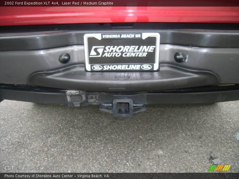 Laser Red / Medium Graphite 2002 Ford Expedition XLT 4x4