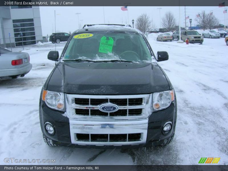 Black / Camel 2008 Ford Escape Hybrid