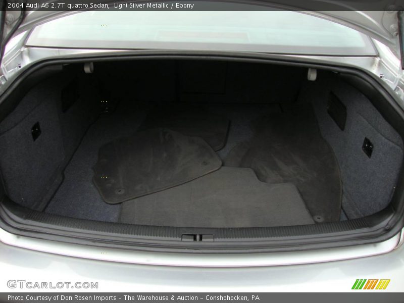Light Silver Metallic / Ebony 2004 Audi A6 2.7T quattro Sedan