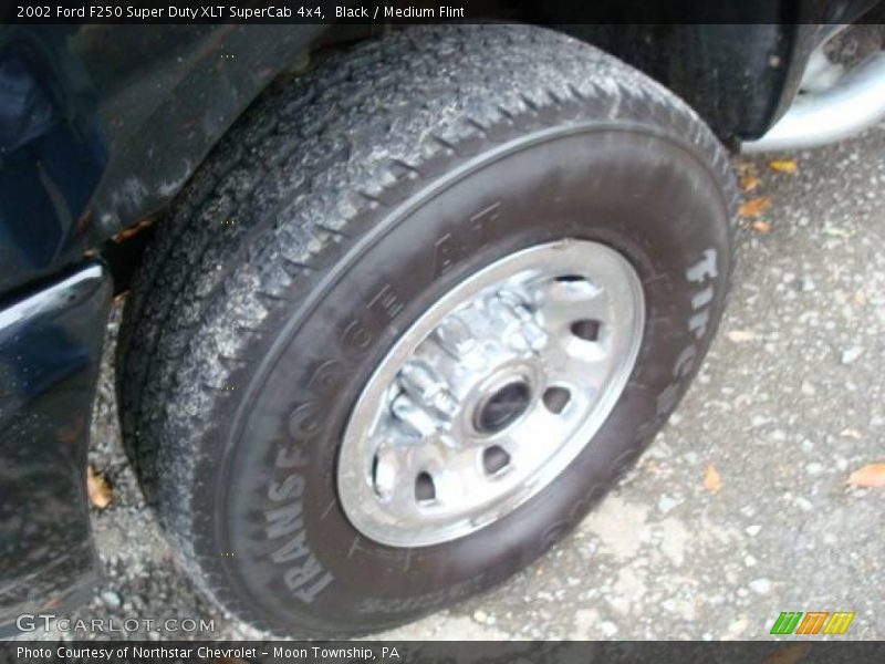 Black / Medium Flint 2002 Ford F250 Super Duty XLT SuperCab 4x4