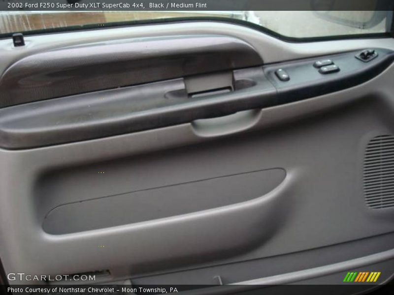 Black / Medium Flint 2002 Ford F250 Super Duty XLT SuperCab 4x4