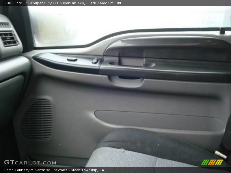 Black / Medium Flint 2002 Ford F250 Super Duty XLT SuperCab 4x4