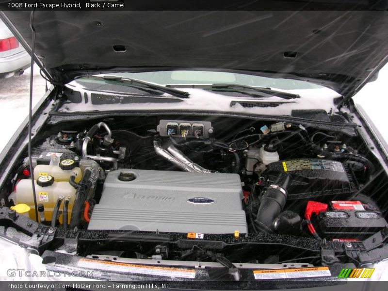 Black / Camel 2008 Ford Escape Hybrid