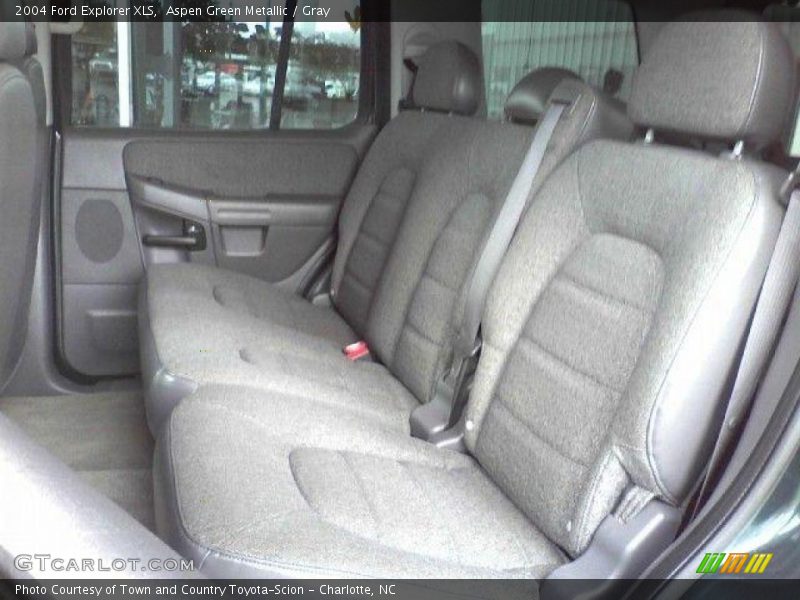 Aspen Green Metallic / Gray 2004 Ford Explorer XLS
