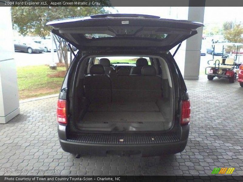 Aspen Green Metallic / Gray 2004 Ford Explorer XLS