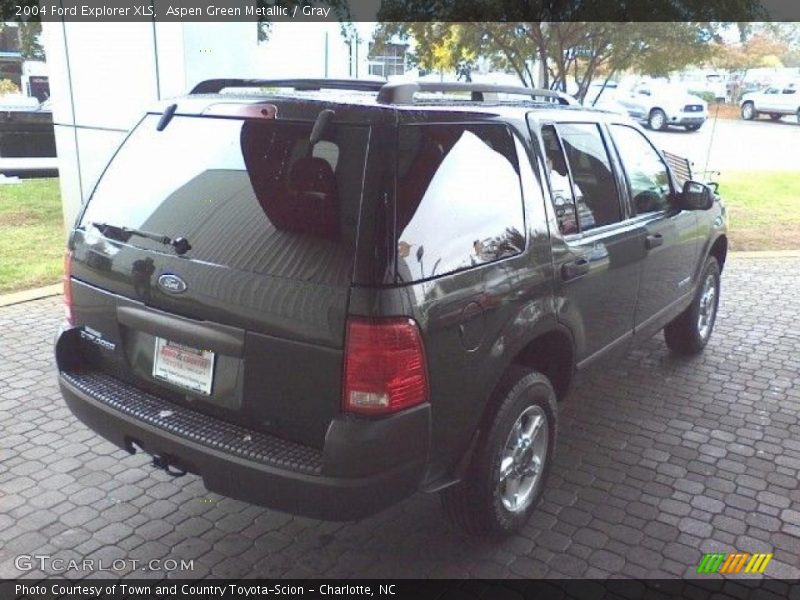 Aspen Green Metallic / Gray 2004 Ford Explorer XLS