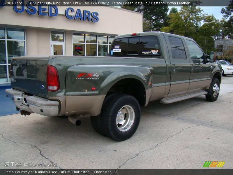  2004 F350 Super Duty King Ranch Crew Cab 4x4 Dually Estate Green Metallic