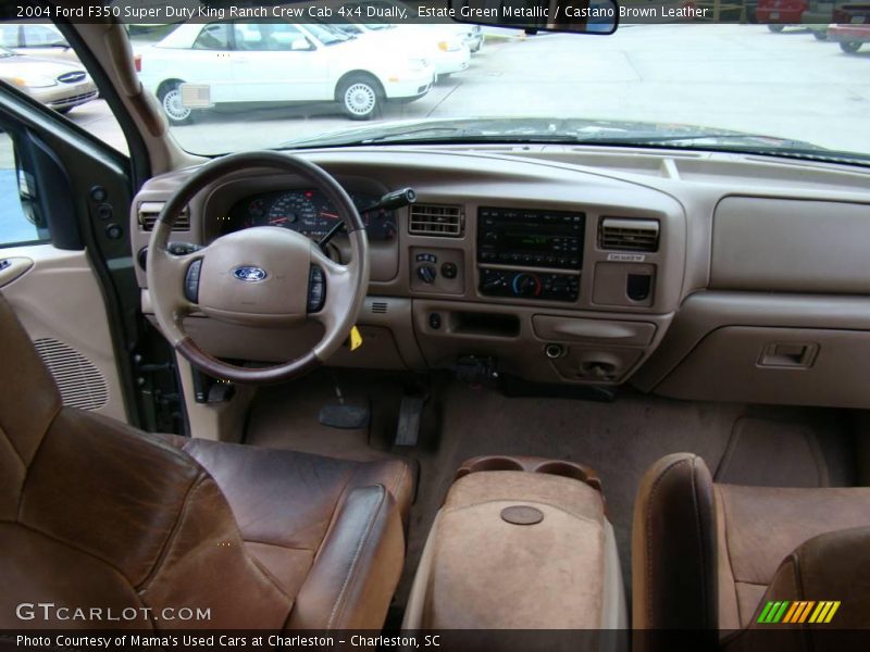 Dashboard of 2004 F350 Super Duty King Ranch Crew Cab 4x4 Dually