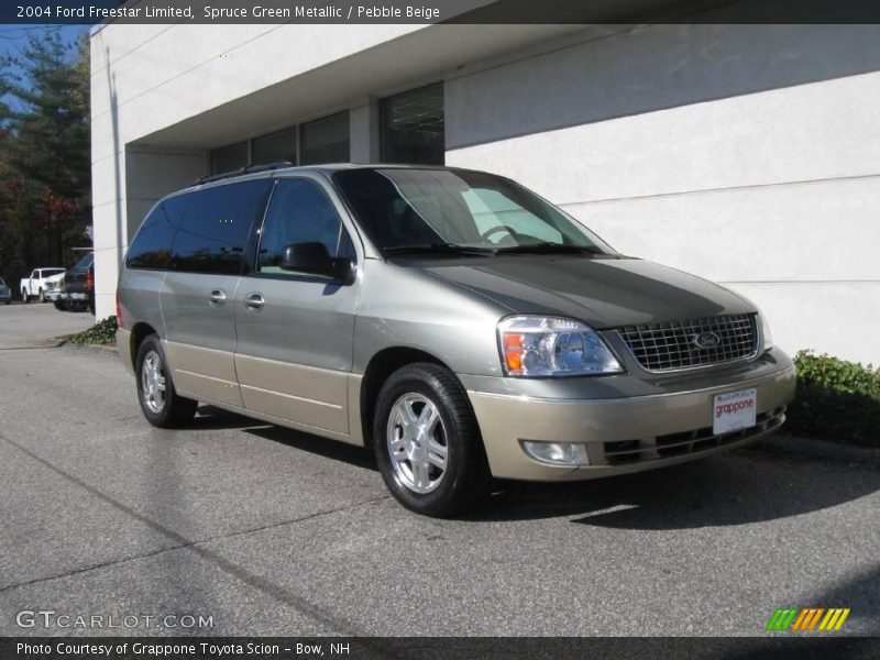 Spruce Green Metallic / Pebble Beige 2004 Ford Freestar Limited