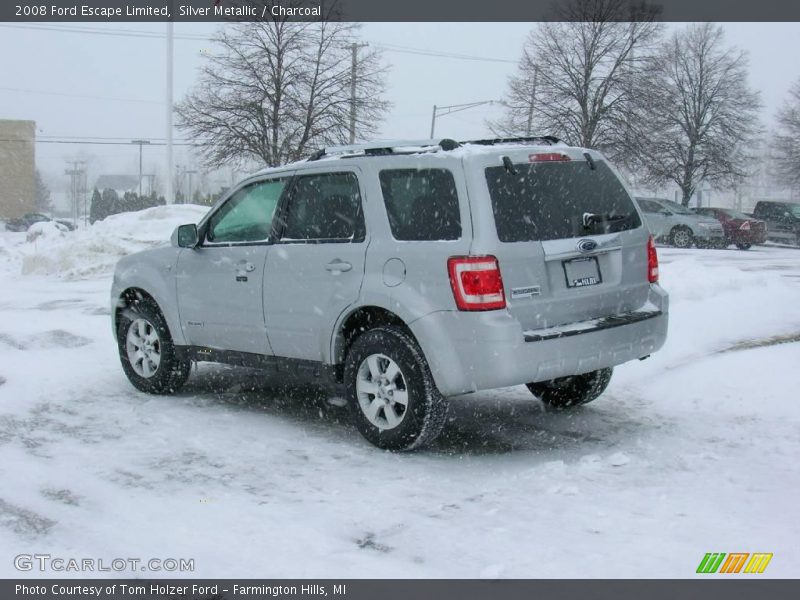 Silver Metallic / Charcoal 2008 Ford Escape Limited