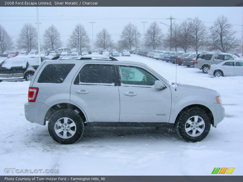 Silver Metallic / Charcoal 2008 Ford Escape Limited