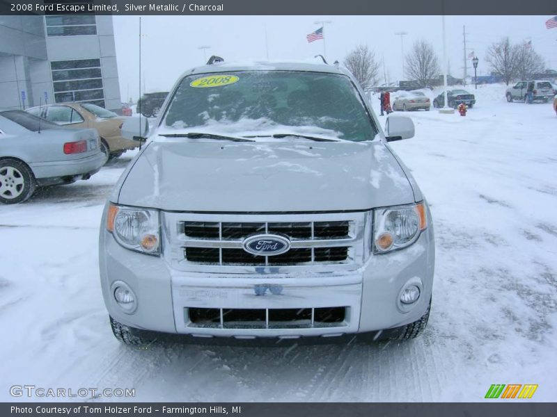 Silver Metallic / Charcoal 2008 Ford Escape Limited