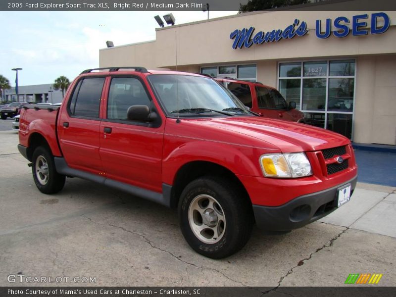 Bright Red / Medium Dark Flint 2005 Ford Explorer Sport Trac XLS