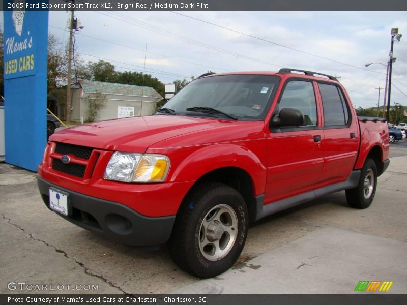 Bright Red / Medium Dark Flint 2005 Ford Explorer Sport Trac XLS