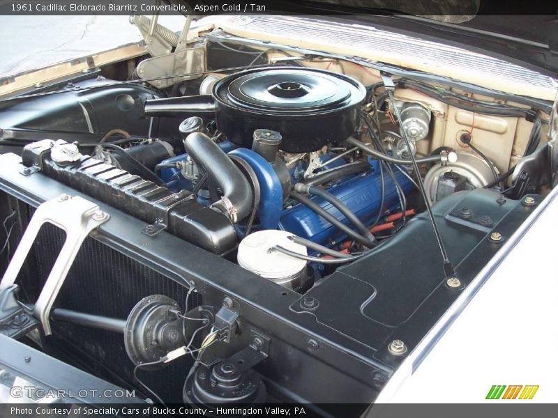 Aspen Gold / Tan 1961 Cadillac Eldorado Biarritz Convertible