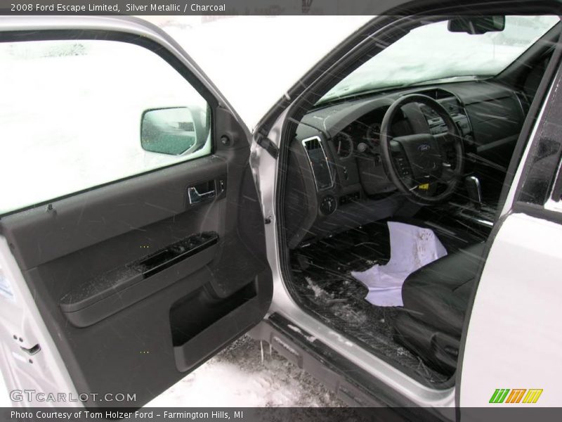 Silver Metallic / Charcoal 2008 Ford Escape Limited