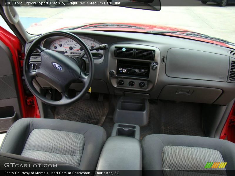Bright Red / Medium Dark Flint 2005 Ford Explorer Sport Trac XLS
