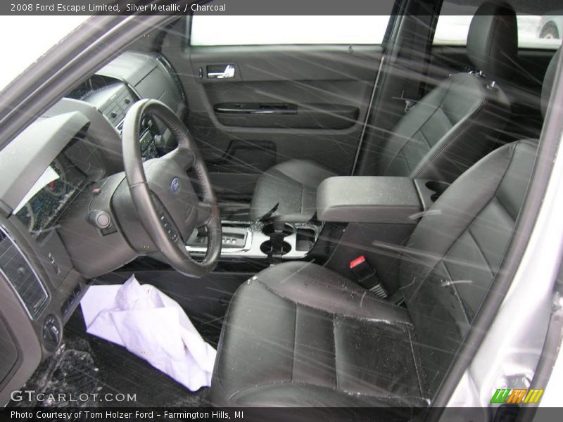 Silver Metallic / Charcoal 2008 Ford Escape Limited