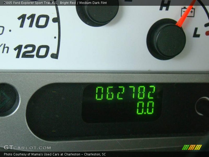 Bright Red / Medium Dark Flint 2005 Ford Explorer Sport Trac XLS