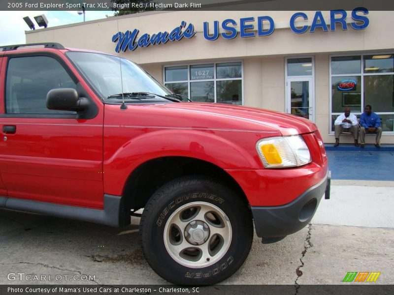 Bright Red / Medium Dark Flint 2005 Ford Explorer Sport Trac XLS