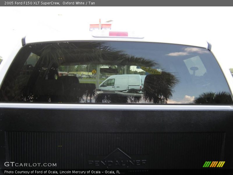 Oxford White / Tan 2005 Ford F150 XLT SuperCrew
