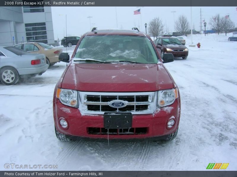 Redfire Metallic / Camel 2008 Ford Escape XLT V6