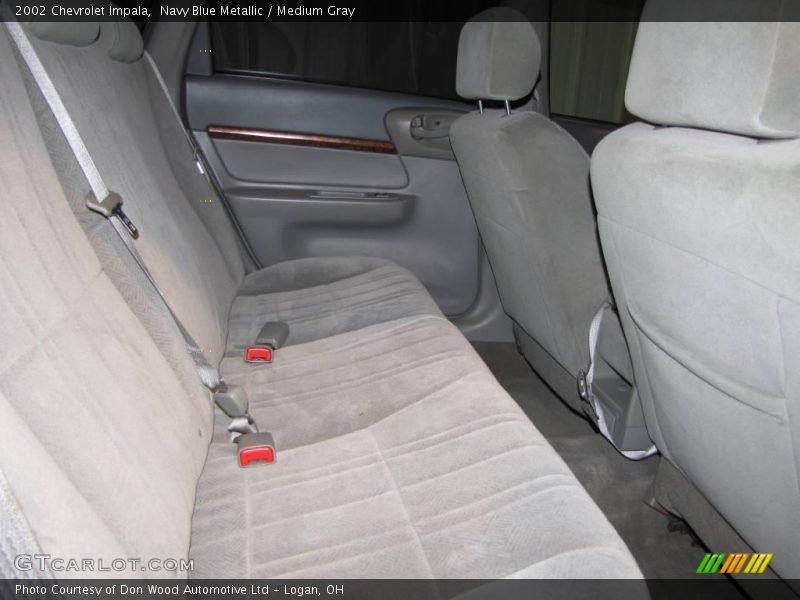 Navy Blue Metallic / Medium Gray 2002 Chevrolet Impala