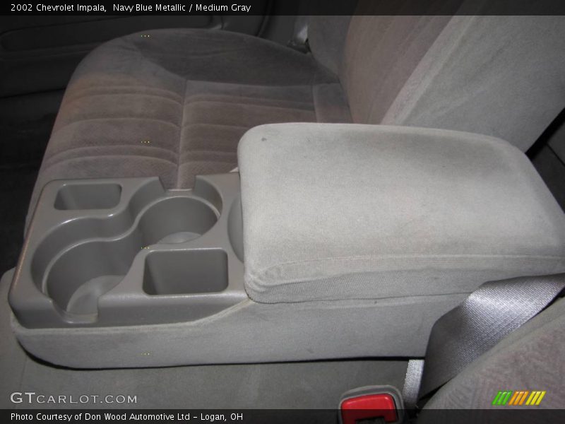 Navy Blue Metallic / Medium Gray 2002 Chevrolet Impala