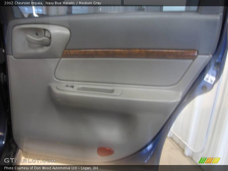 Navy Blue Metallic / Medium Gray 2002 Chevrolet Impala