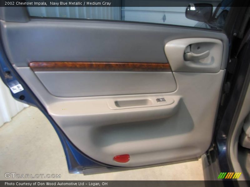 Navy Blue Metallic / Medium Gray 2002 Chevrolet Impala