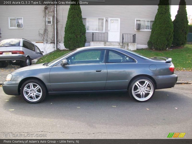 Anthracite Gray Metallic / Ebony 2003 Acura CL 3.2 Type S