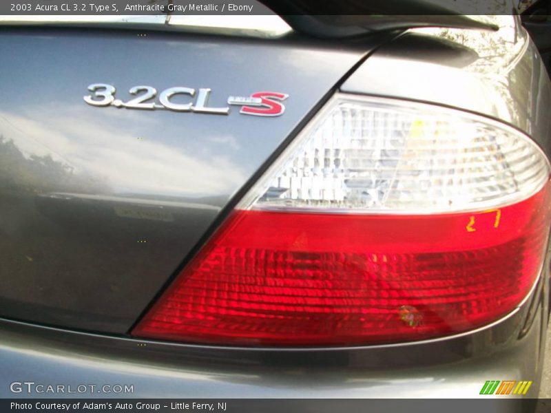 Anthracite Gray Metallic / Ebony 2003 Acura CL 3.2 Type S