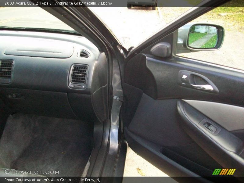 Anthracite Gray Metallic / Ebony 2003 Acura CL 3.2 Type S