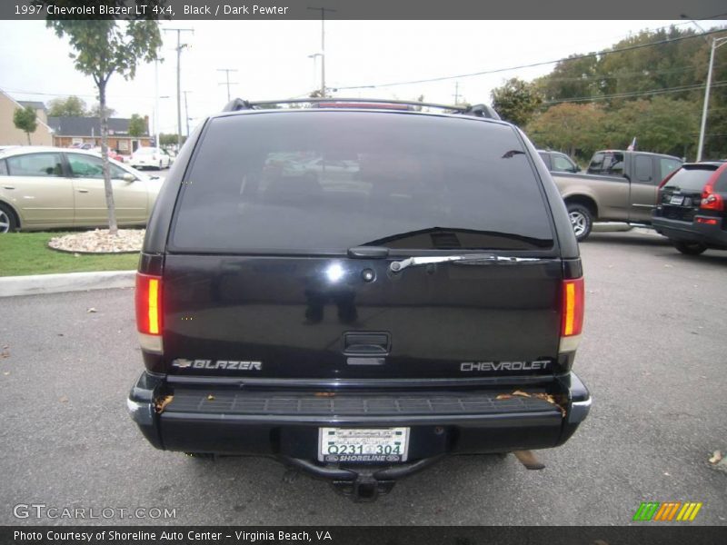Black / Dark Pewter 1997 Chevrolet Blazer LT 4x4