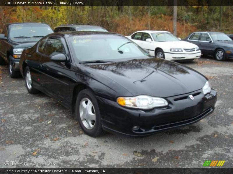 Black / Ebony 2000 Chevrolet Monte Carlo SS