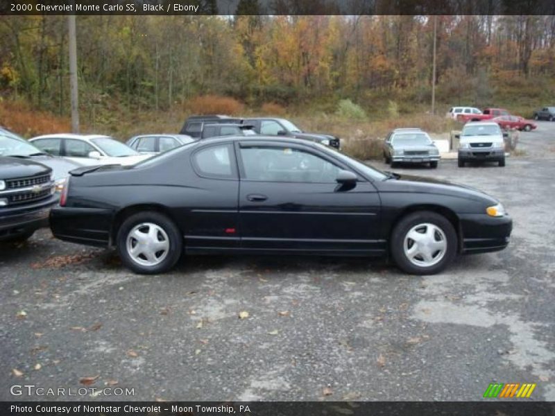 Black / Ebony 2000 Chevrolet Monte Carlo SS
