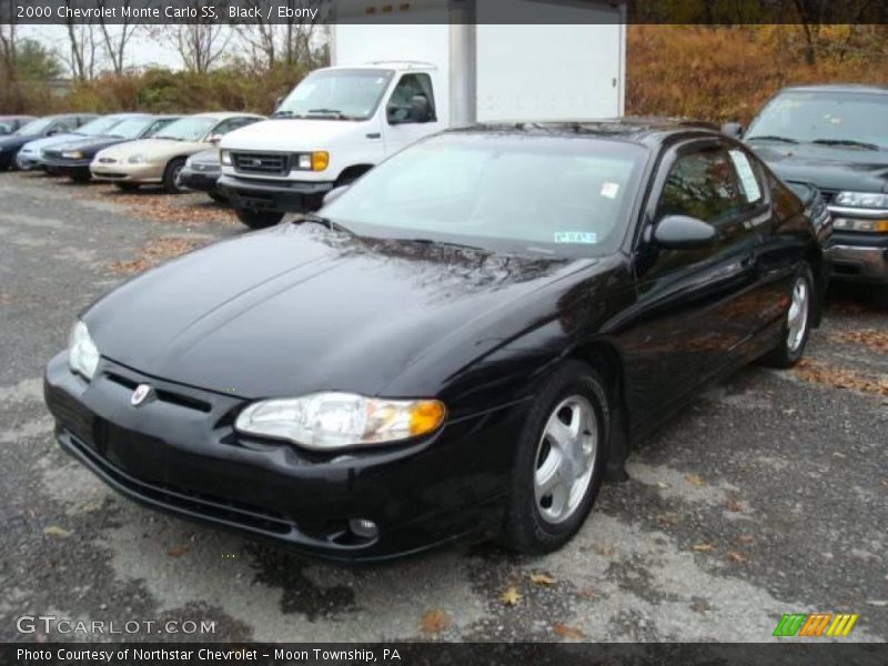 Black / Ebony 2000 Chevrolet Monte Carlo SS